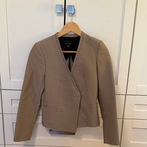 Jane & Smith Women's Classic Tan Blazer